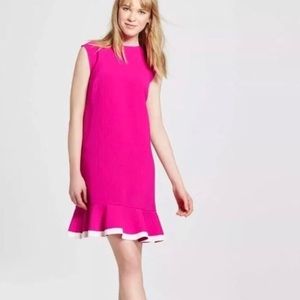 Victoria Beckham x target pink dress